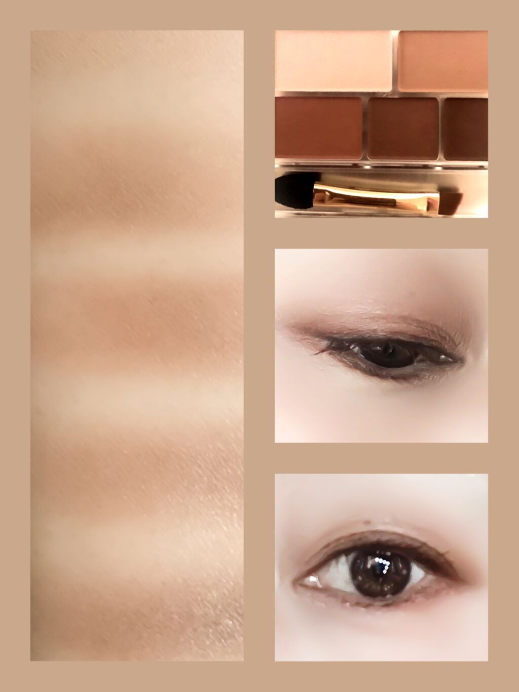 パーフェクトマルチアイズ/キャンメイク/アイシャドウパレットを使ったクチコミ(3枚目)