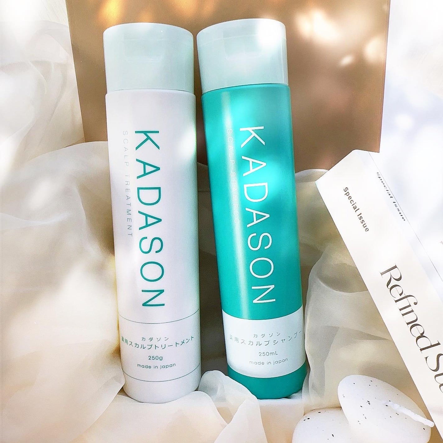 薬用スカルプシャンプー/トリートメント/KADASON (カダソン)/市販シャンプーを使ったクチコミ(1枚目)