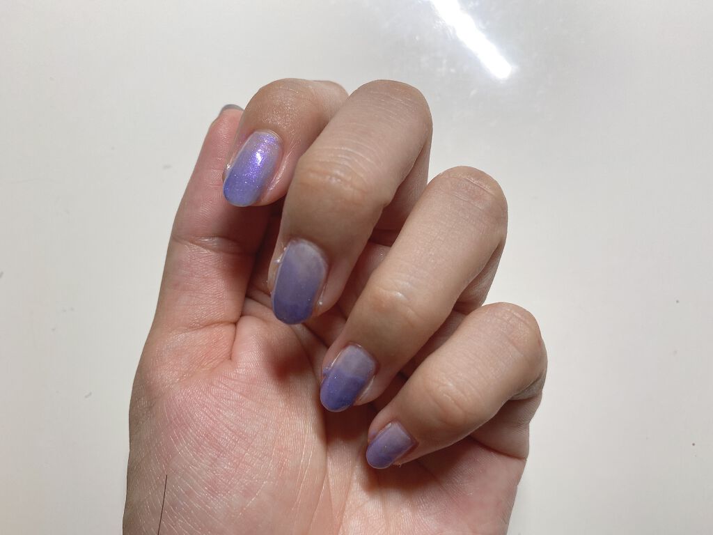 AC クイックドライベース＆ハードナー/AC MAKEUP/ネイルベースコートを使ったクチコミ（2枚目）