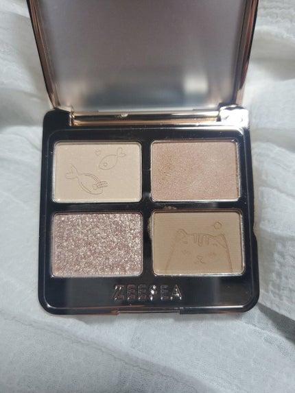 アニマルアイシャドウ(4シェード)/ZEESEA/アイシャドウパレットを使ったクチコミ(2枚目)