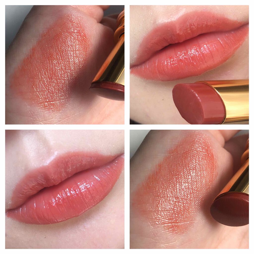 ルージュ ヴォリュプテ シャイン/YVES SAINT LAURENT BEAUTE/口紅を使ったクチコミ（3枚目）