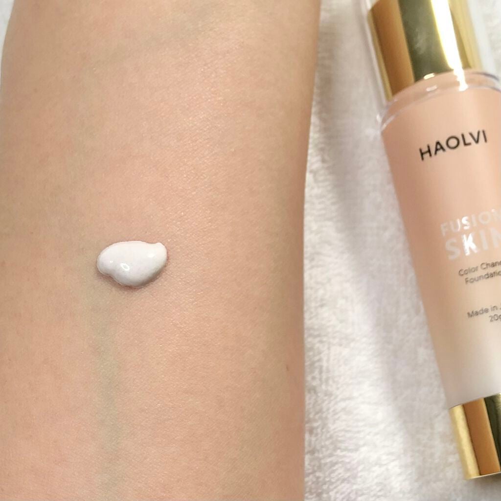 カラーチェンジファンデーション/HAOLVI/リキッドファンデーションを使ったクチコミ(3枚目)
