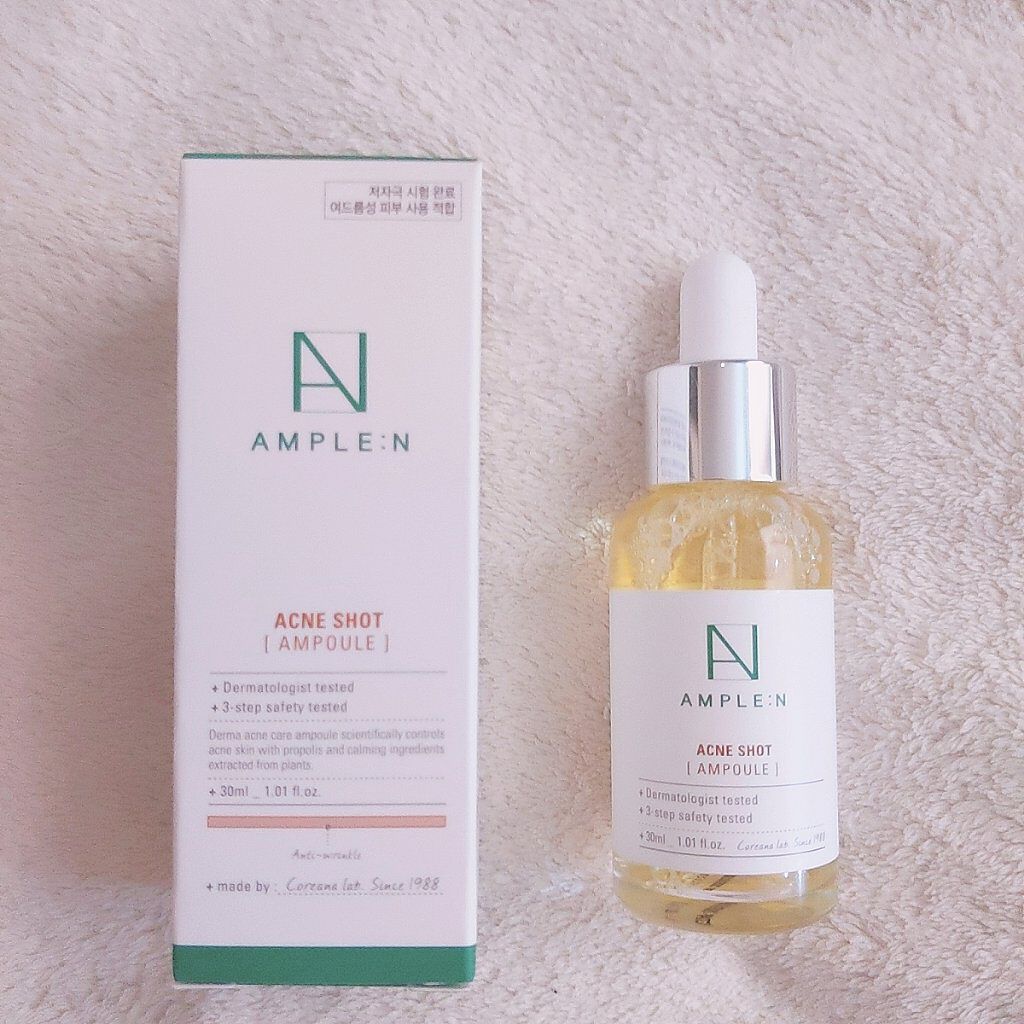 アクネショット美容液/AMPLE:N/美容液を使ったクチコミ（1枚目）