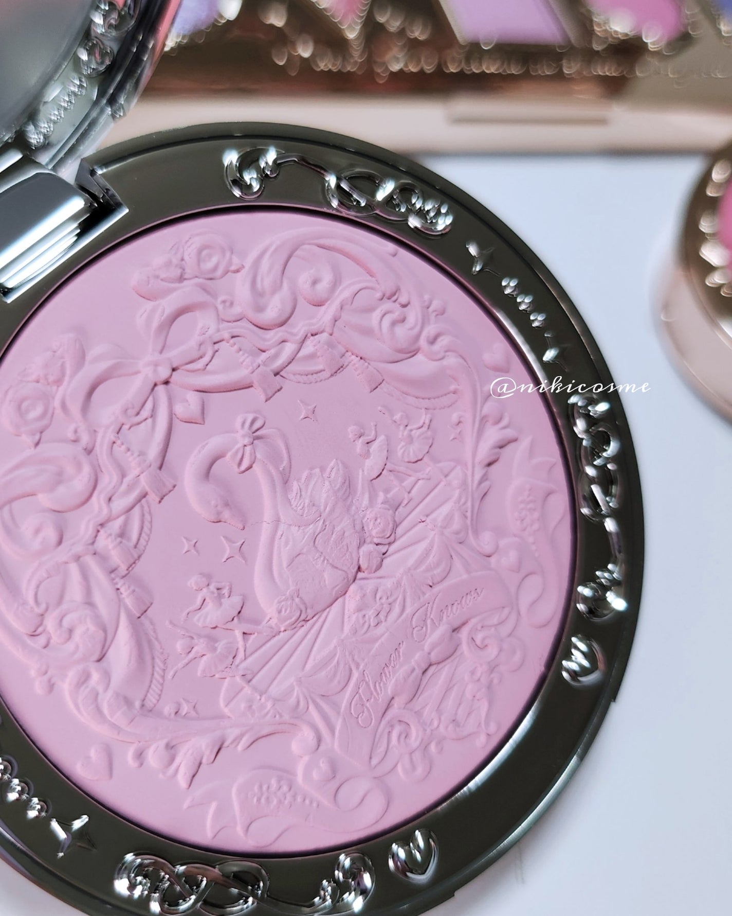 ストロベリーロココ アイシャドウパレット/FlowerKnows/アイシャドウパレットを使ったクチコミ(3枚目)