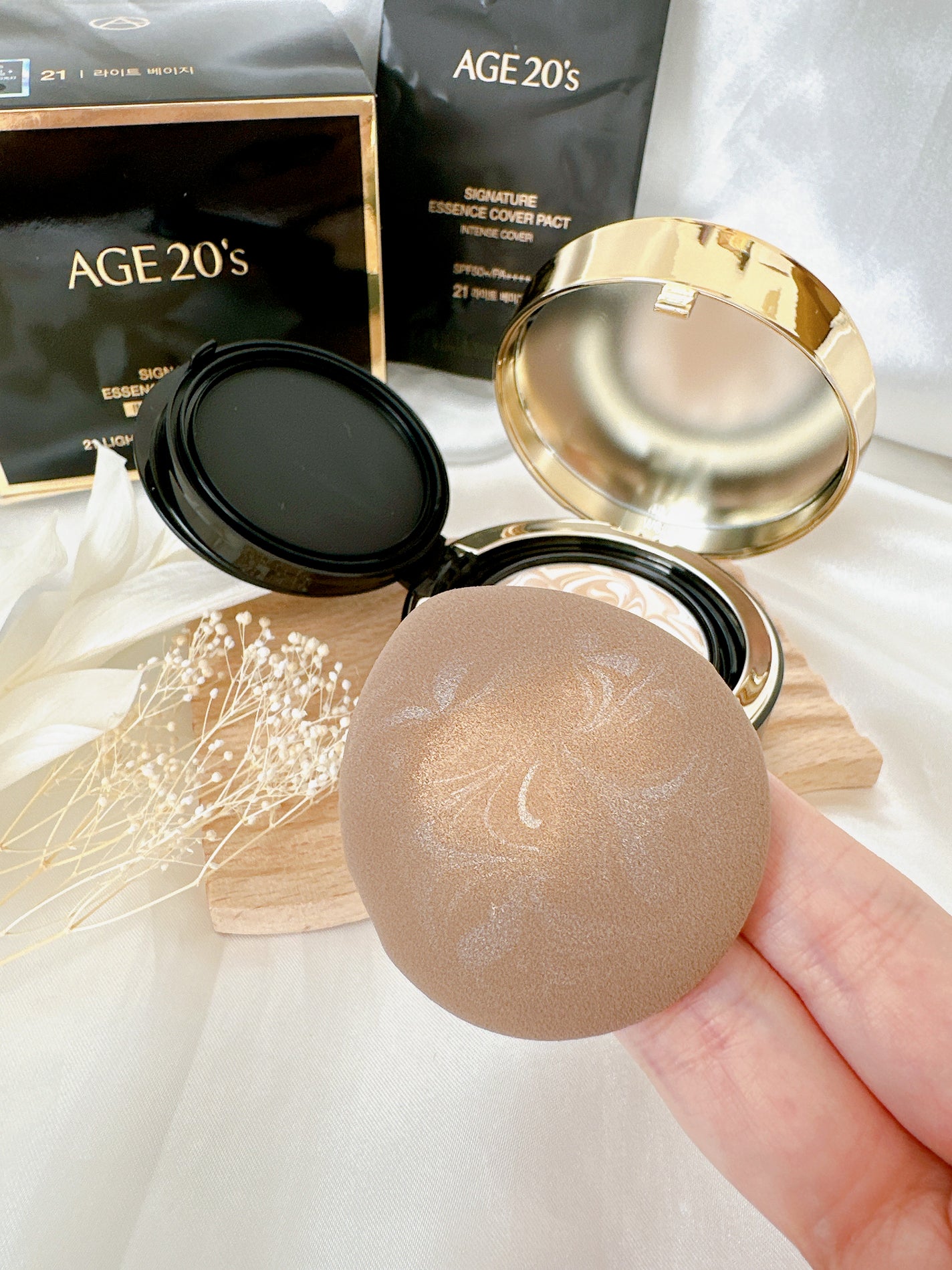 SIGNATURE ESSENCE COVER PACT /AGE20’s/クリーム・エマルジョンファンデーションを使ったクチコミ(3枚目)