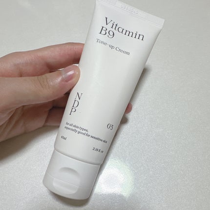 ビタミンB9トーンアップクリーム/NATURAL DERMA PROJECT/化粧下地を使ったクチコミ(2枚目)