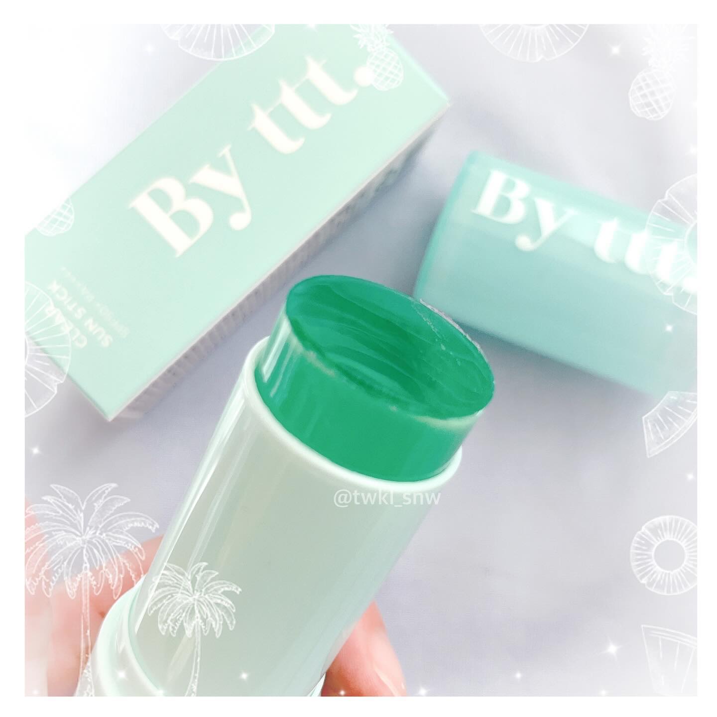 クリアサンスティック/By ttt./日焼け止めスティックを使ったクチコミ（2枚目）