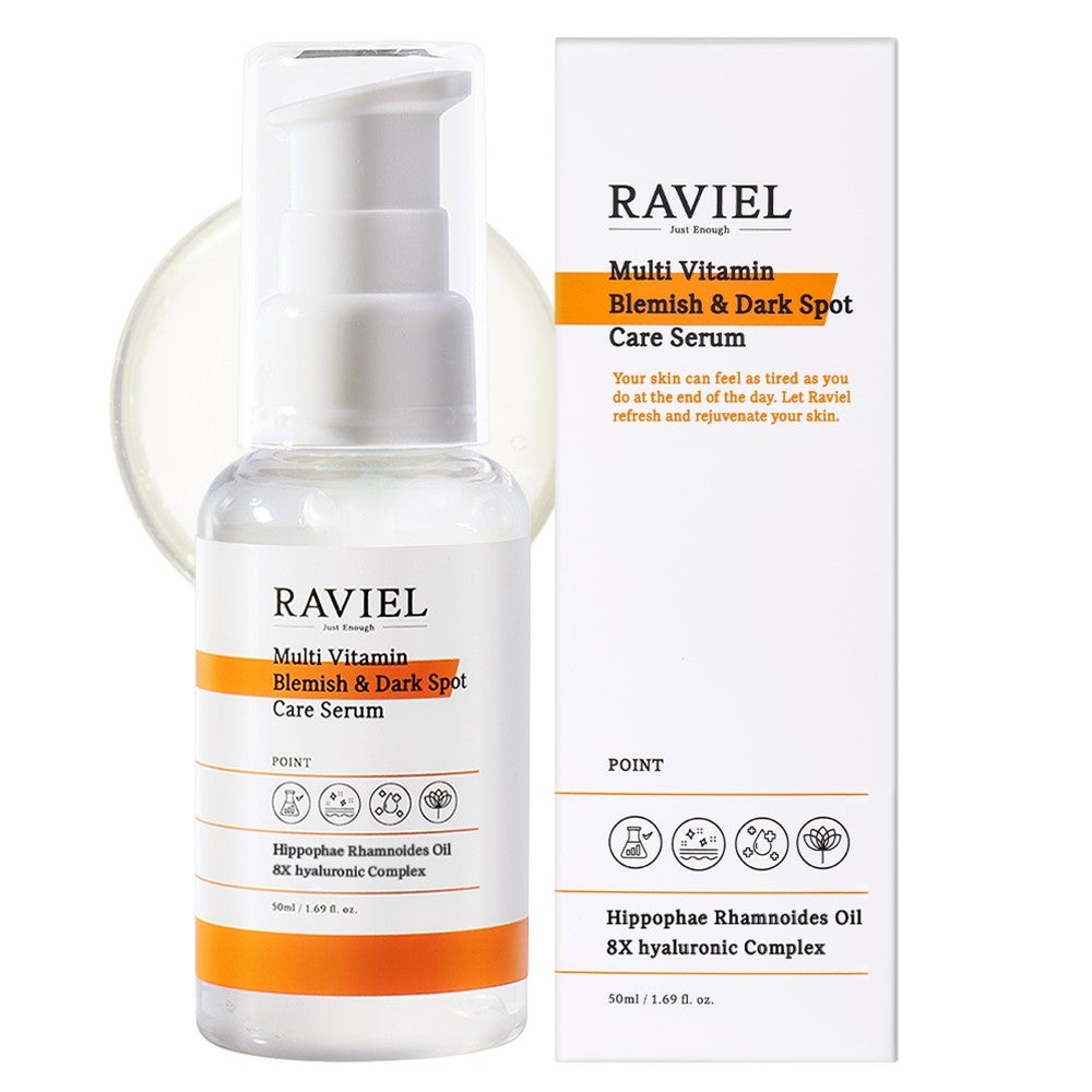 マルチビタミンブレミッシュ&ダークスポットケアセラム RAVIEL
