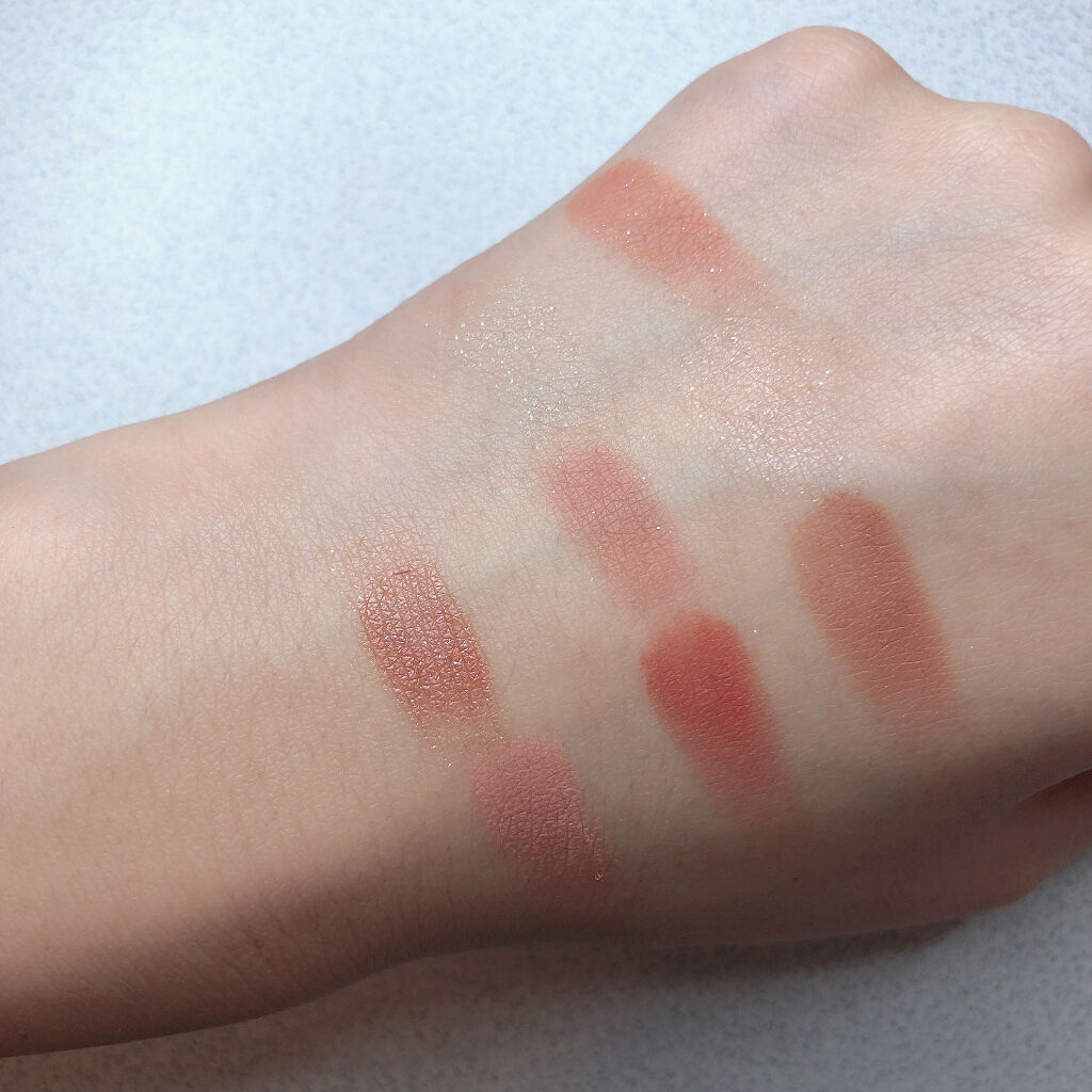 クォーツ 9色アイシャドウパレット(ドリームランドアイシャドウ) J11 キャラメルクリ/ZEESEA/アイシャドウパレットを使ったクチコミ（3枚目）