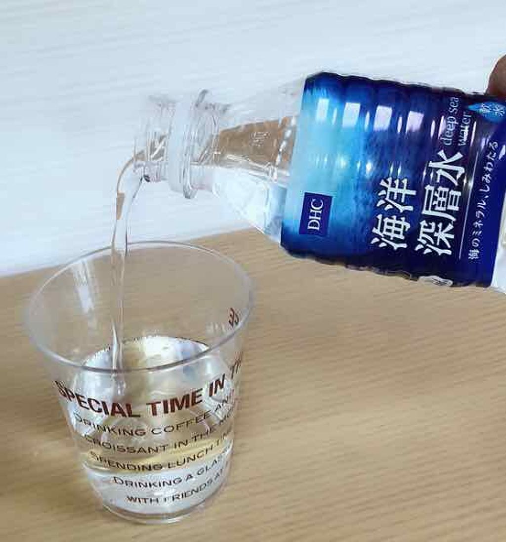 海洋深層水/DHC/ミネラルウォーターを使ったクチコミ（2枚目）