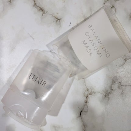 エリクシール ルフレ バランシング おやすみマスク/エリクシール/フェイスクリームを使ったクチコミ(1枚目)