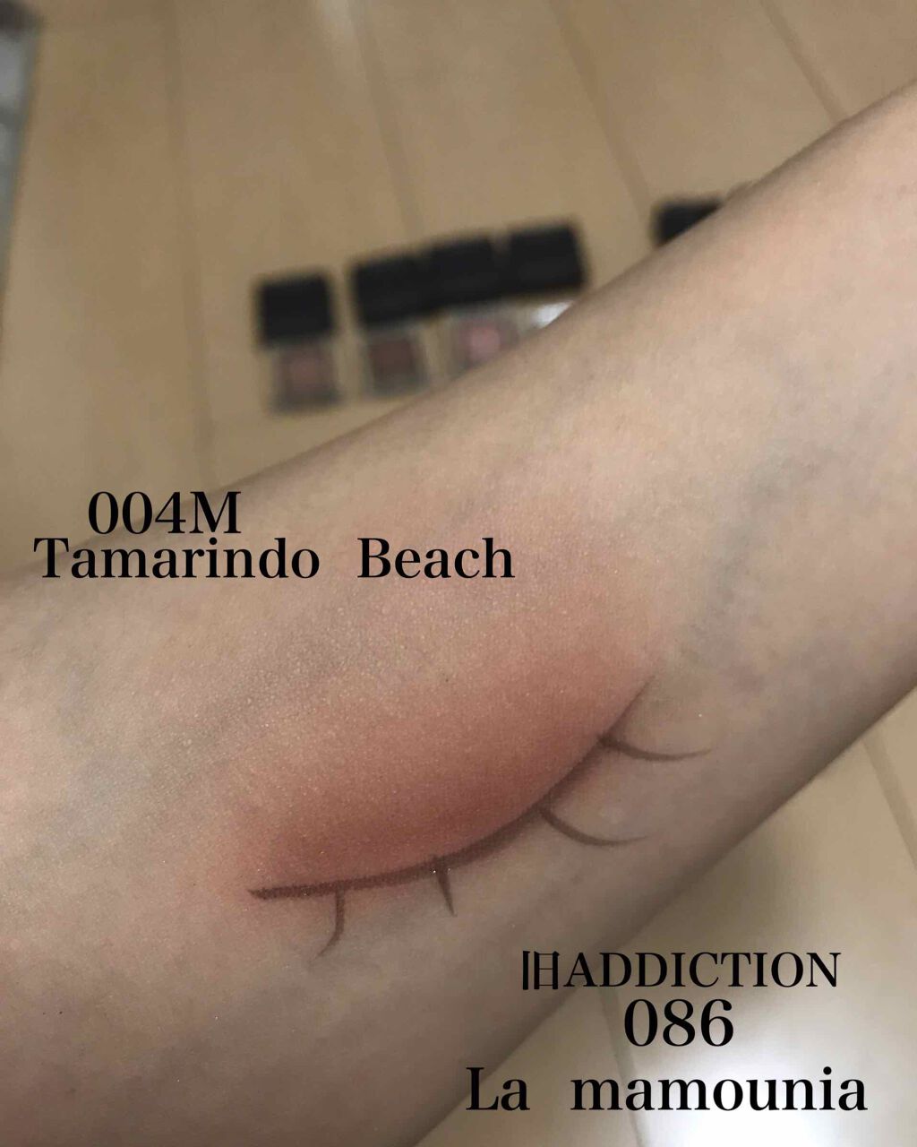 アディクション ザ アイシャドウ マット/ADDICTION/単色アイシャドウを使ったクチコミ（3枚目）