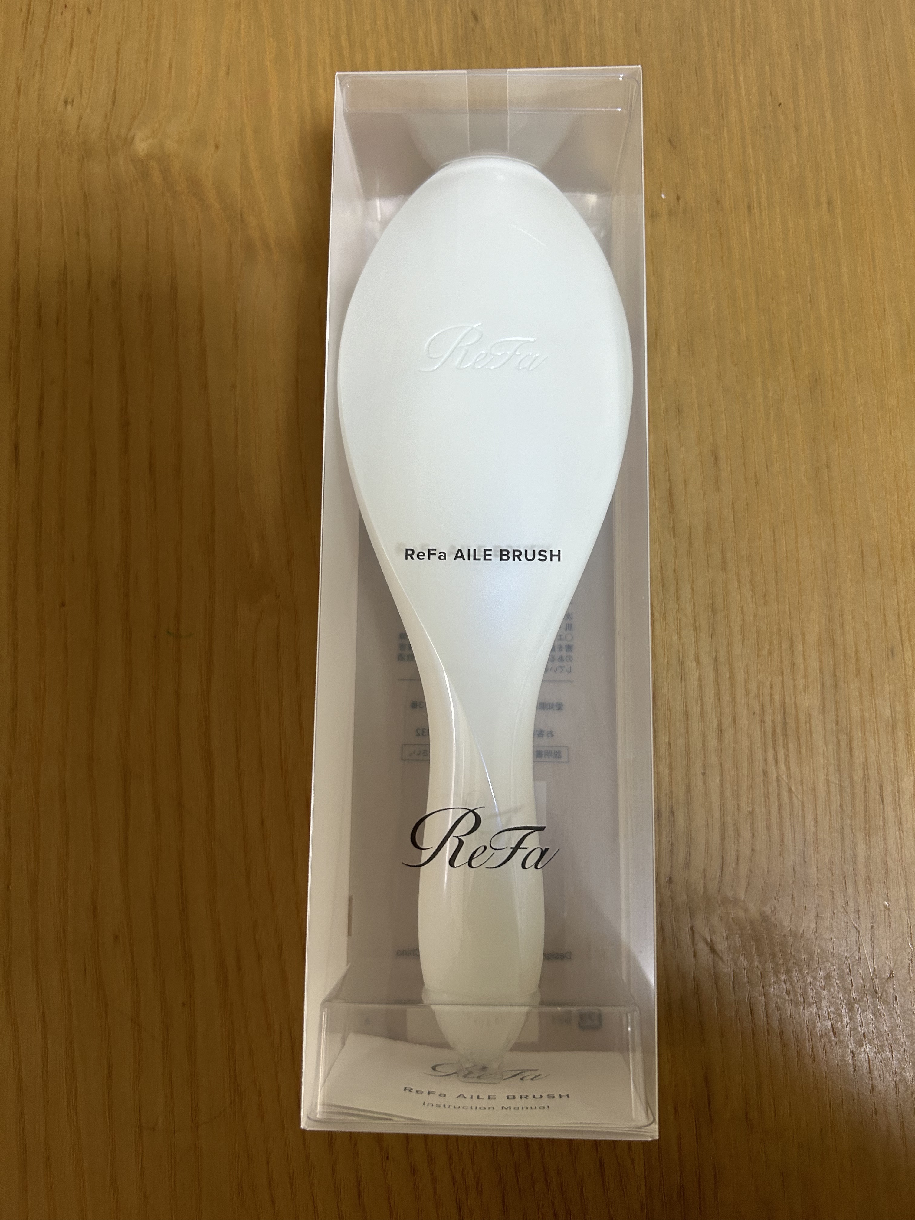 リファエールブラシ パールホワイト/ReFa/ヘアブラシを使ったクチコミ（1枚目）