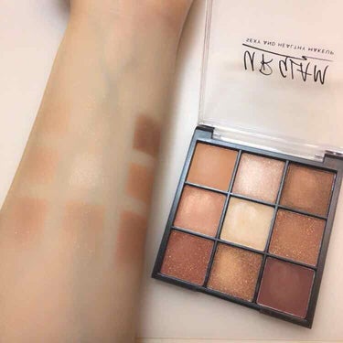 UR GLAM　BLOOMING EYE COLOR PALETTE/U R GLAM/アイシャドウパレットを使ったクチコミ（3枚目）