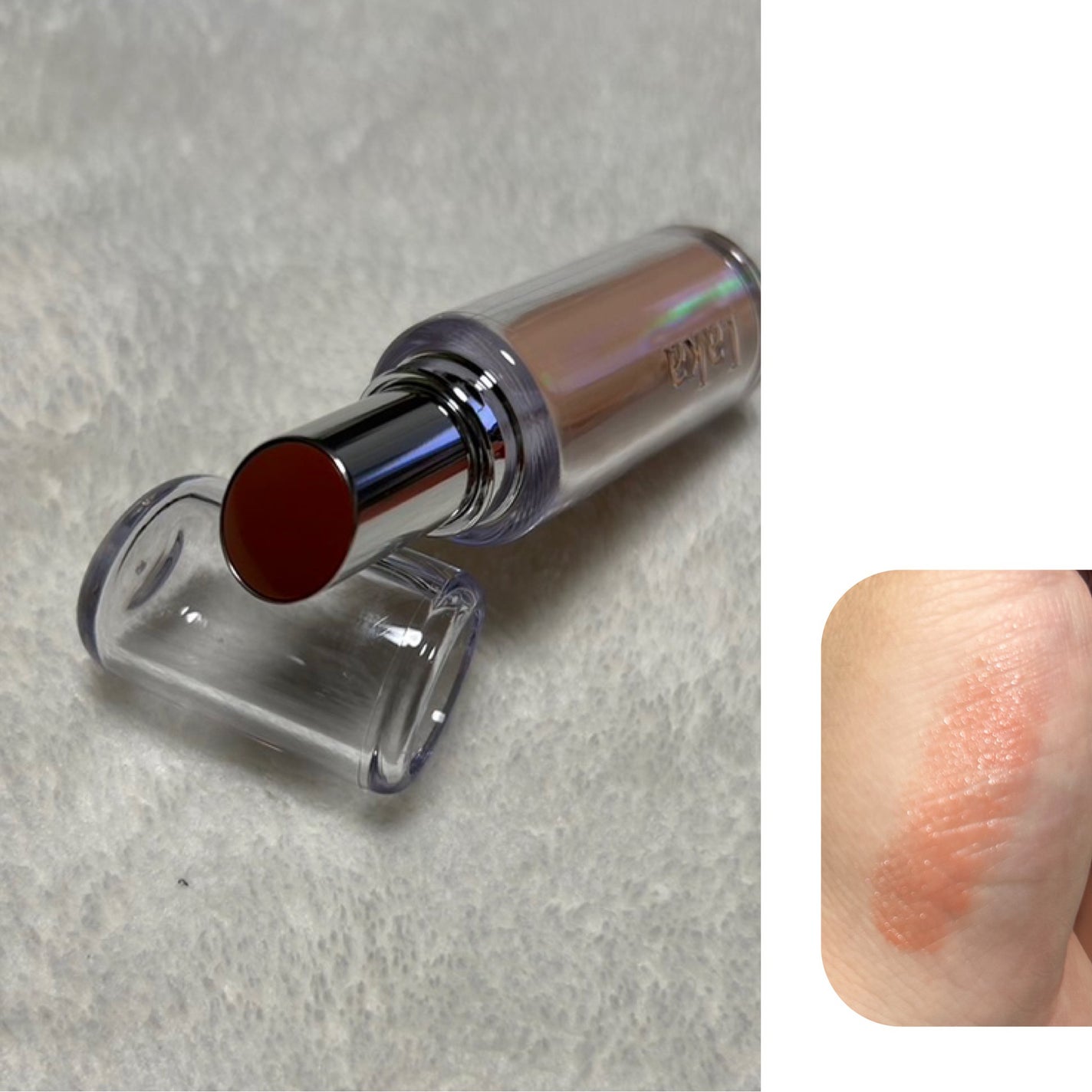 ボンディンググロウリップスティック/Laka/口紅を使ったクチコミ(2枚目)