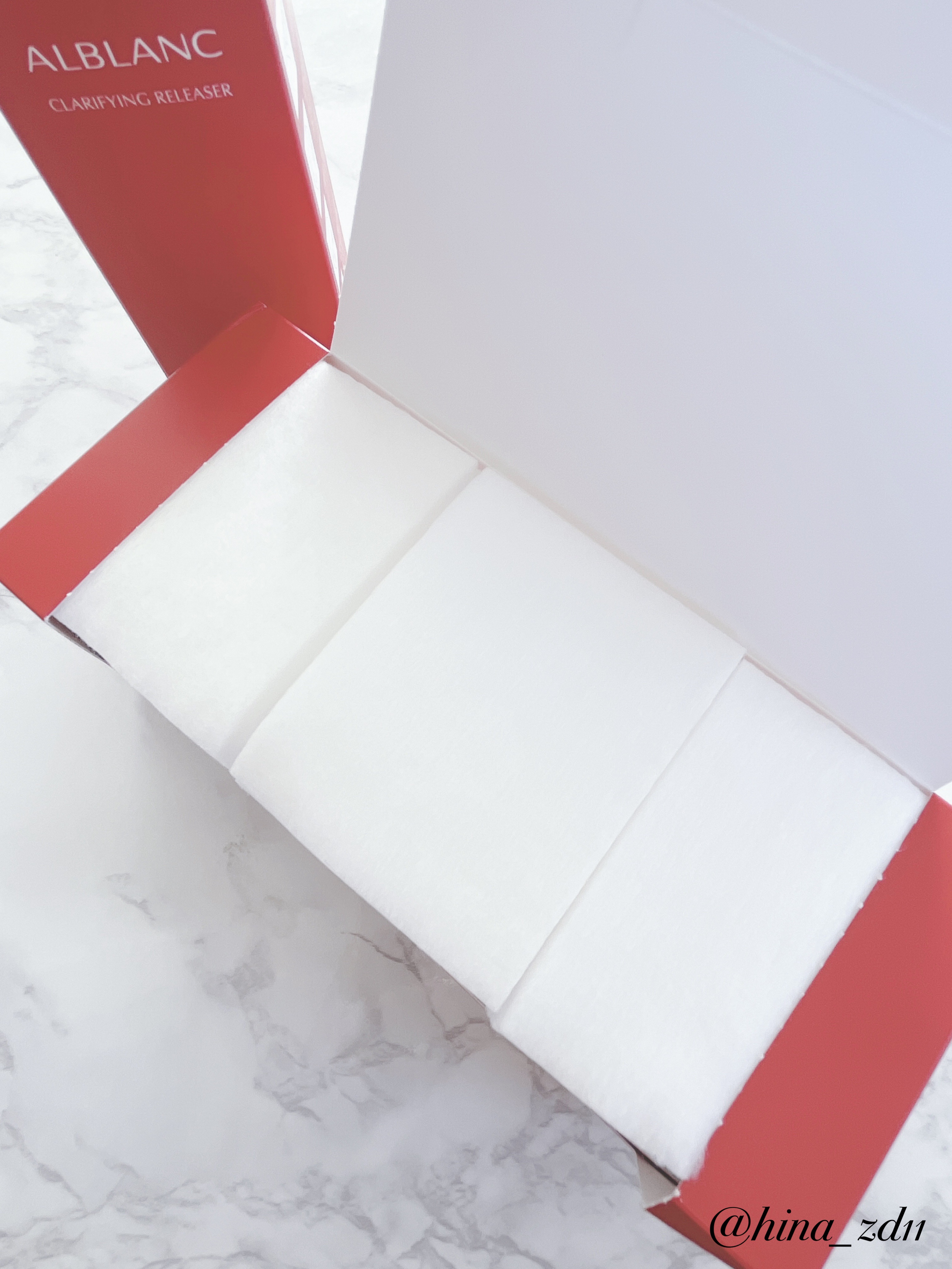 クラリファイイング リリーサー/ALBLANC/クレンジングウォーターを使ったクチコミ（3枚目）