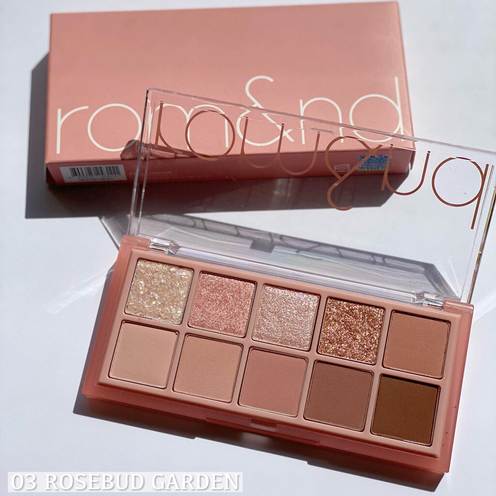 ベターザンパレット/rom&nd/アイシャドウパレットを使ったクチコミ（3枚目）