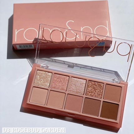 ベターザンパレット/rom&nd/アイシャドウパレットを使ったクチコミ(3枚目)