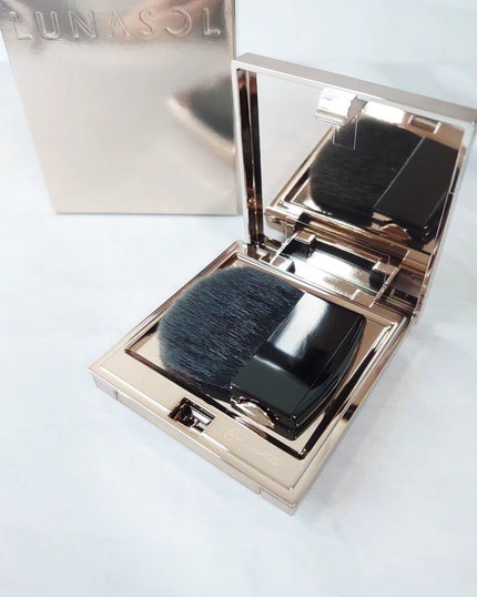 マージングフェースグロウ/LUNASOL/プレストパウダーを使ったクチコミ(2枚目)