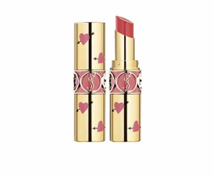 ルージュ ヴォリュプテ シャイン/YVES SAINT LAURENT BEAUTE/口紅を使ったクチコミ(2枚目)