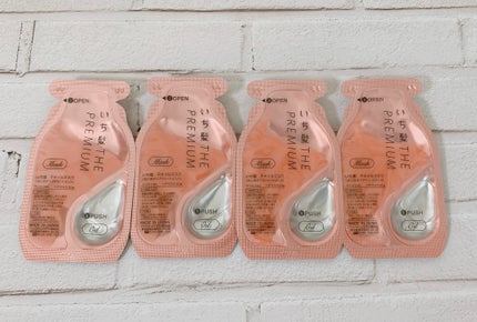 いち髪 THE PREMIUM Wケアブースター美容オイルマスク/いち髪/ヘアマスク・ヘアパックを使ったクチコミ(4枚目)