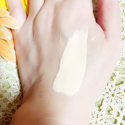 3番 ノーファンデ陶器肌トーンアップクリーム/numbuzin/化粧下地を使ったクチコミ(2枚目)