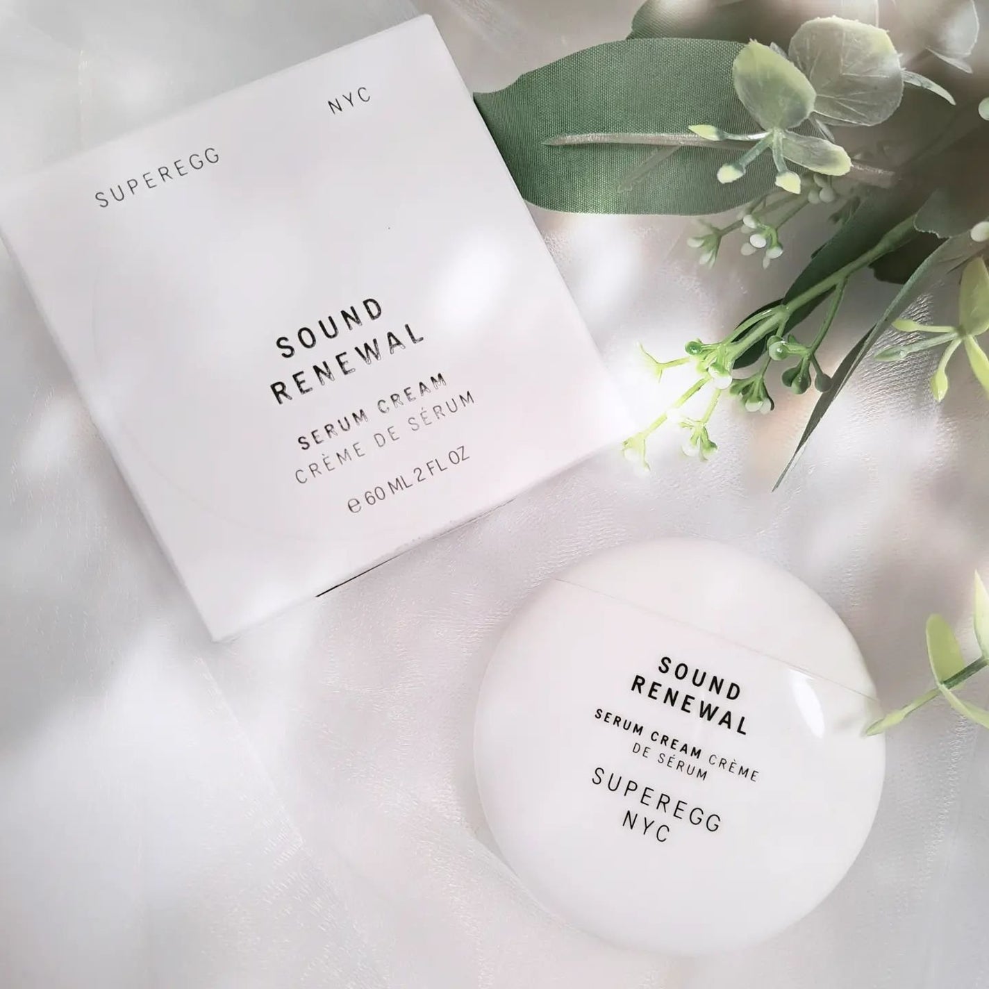 サウンド リニューアル セラムクリーム/SUPEREGG /フェイスクリームを使ったクチコミ(1枚目)