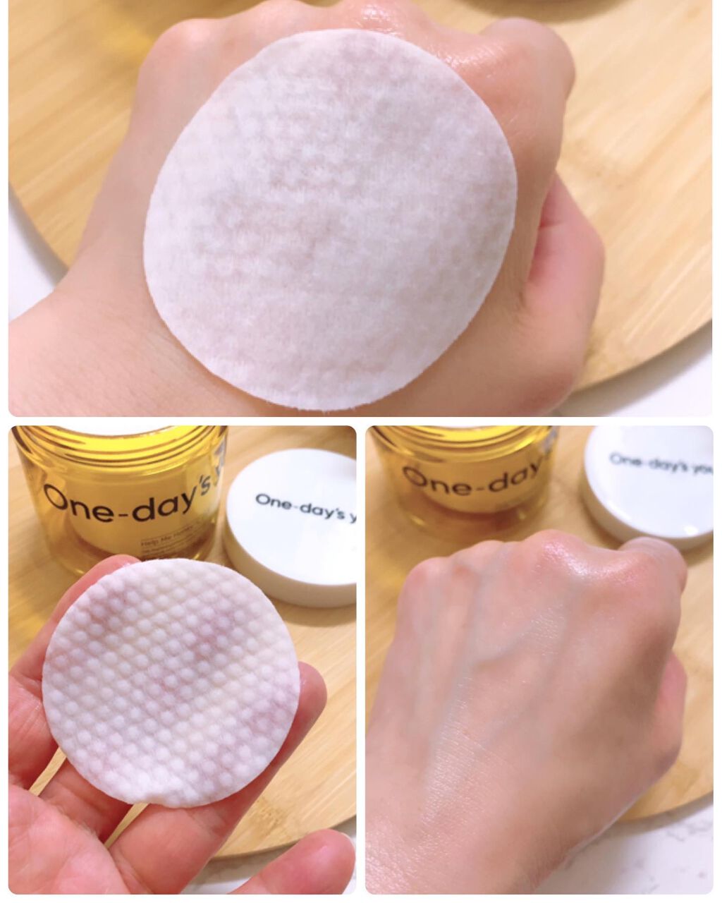 ヘルプミー! リアルコラーゲンパッド/One-day's you/トナーパッドを使ったクチコミ(3枚目)