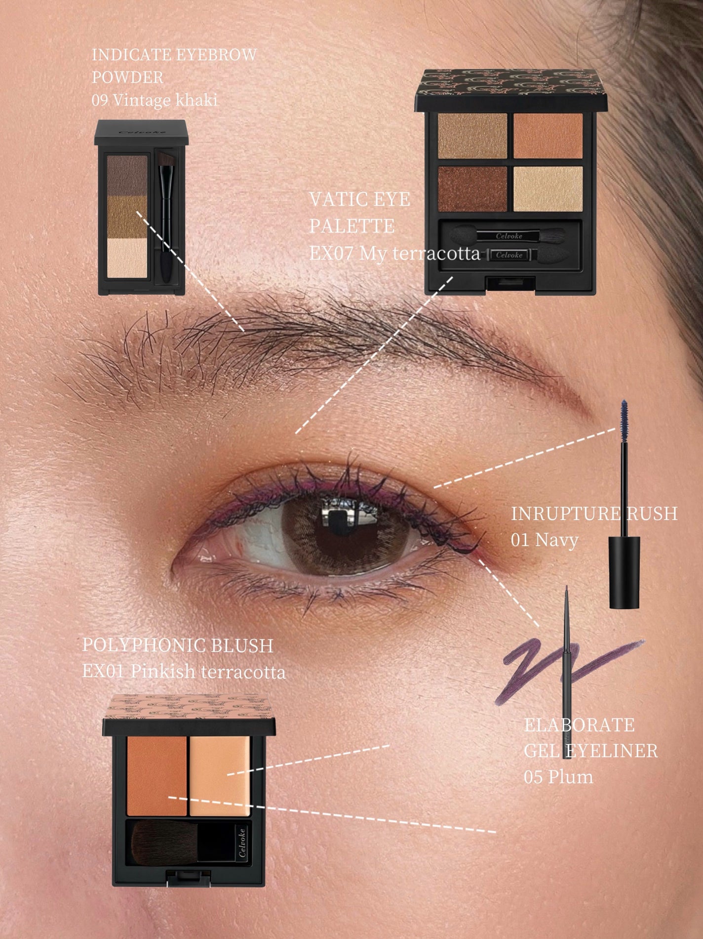 セルヴォーク ヴァティック アイパレット/Celvoke/アイシャドウパレットを使ったクチコミ(1枚目)