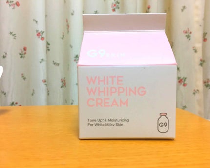 WHITE WHIPPING CREAM(ウユクリーム)/G9SKIN/化粧下地を使ったクチコミ(1枚目)