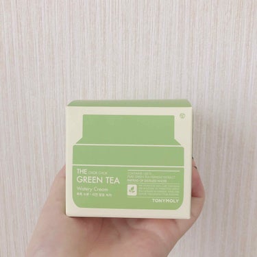 THE CHOK CHOK GREENTEA Watery Cream/TONYMOLY/フェイスクリームを使ったクチコミ（1枚目）