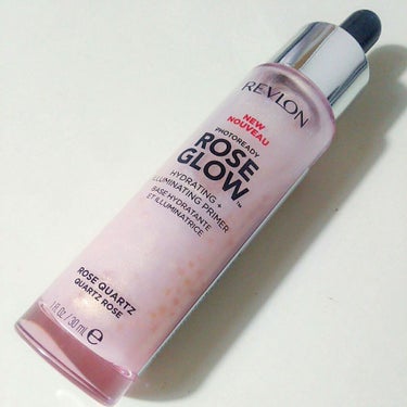 フォトレディ ローズ グロウ プライマー
Revlonさんから出ているプライマーになります。

☑お値段
1600円＋tax
☑形状
液体
☑内容量
30ml
☑購入したお店
plaza

