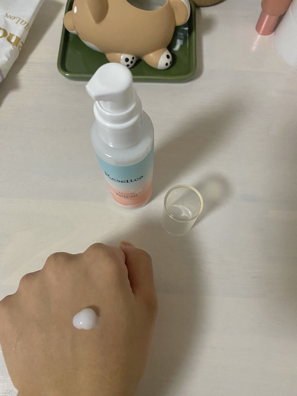 RR モイストベールウォータージェル/Resetica(リセチカ)/化粧水を使ったクチコミ（2枚目）