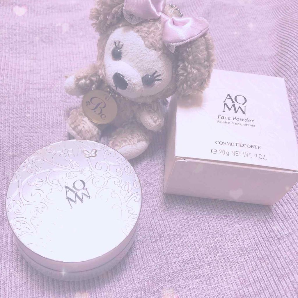 AQ MW フェイスパウダー/DECORTÉ/ルースパウダーを使ったクチコミ(1枚目)