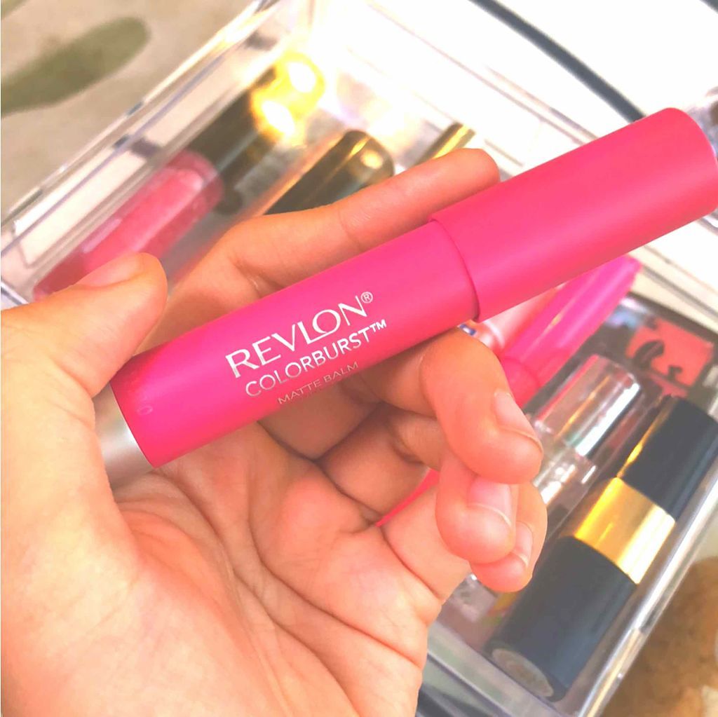 カラーバースト ラッカー バーム/REVLON/口紅を使ったクチコミ(1枚目)