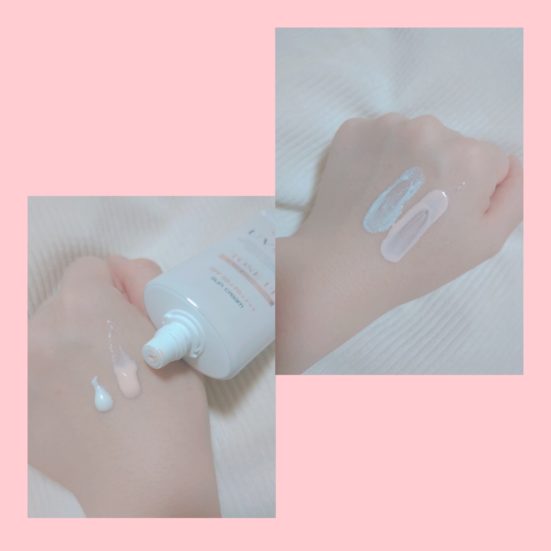 ダルバ ウォータフル エッセンス サンクリーム/ダルバ/日焼け止めクリームを使ったクチコミ（2枚目）