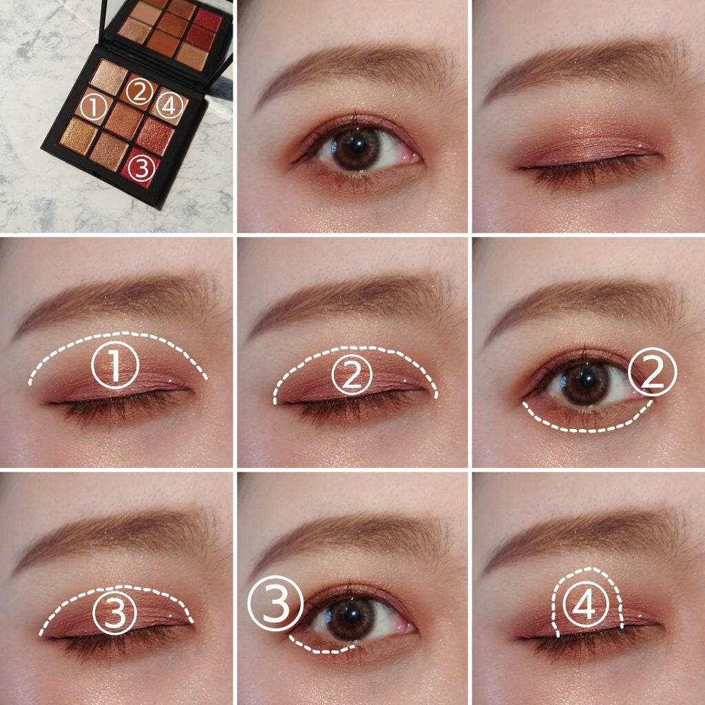 サマーソルスティス アイシャドーパレット/NARS/アイシャドウパレットを使ったクチコミ(3枚目)