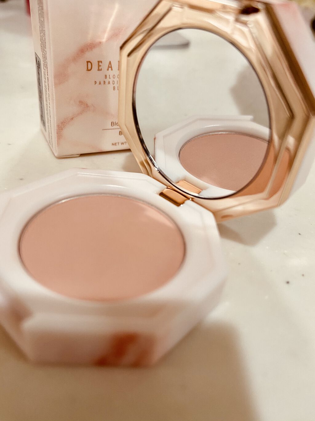 ブルーミング エディション パラダイス デュアル パレット ブラッシャー デュオ/DEAR DAHLIA/単色アイシャドウを使ったクチコミ（3枚目）