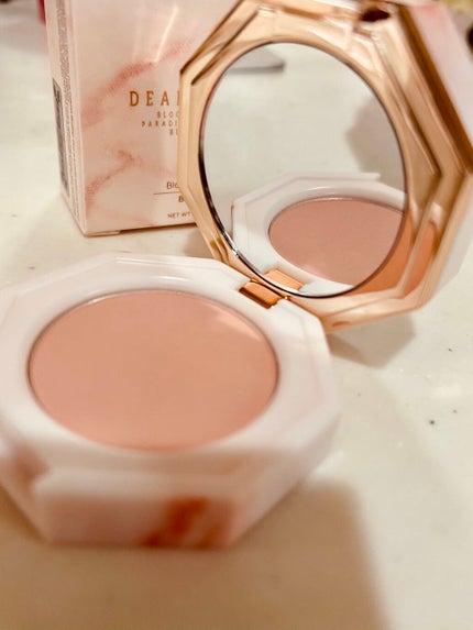 ブルーミング エディション パラダイス デュアル パレット ブラッシャー デュオ/DEAR DAHLIA/単色アイシャドウを使ったクチコミ(3枚目)