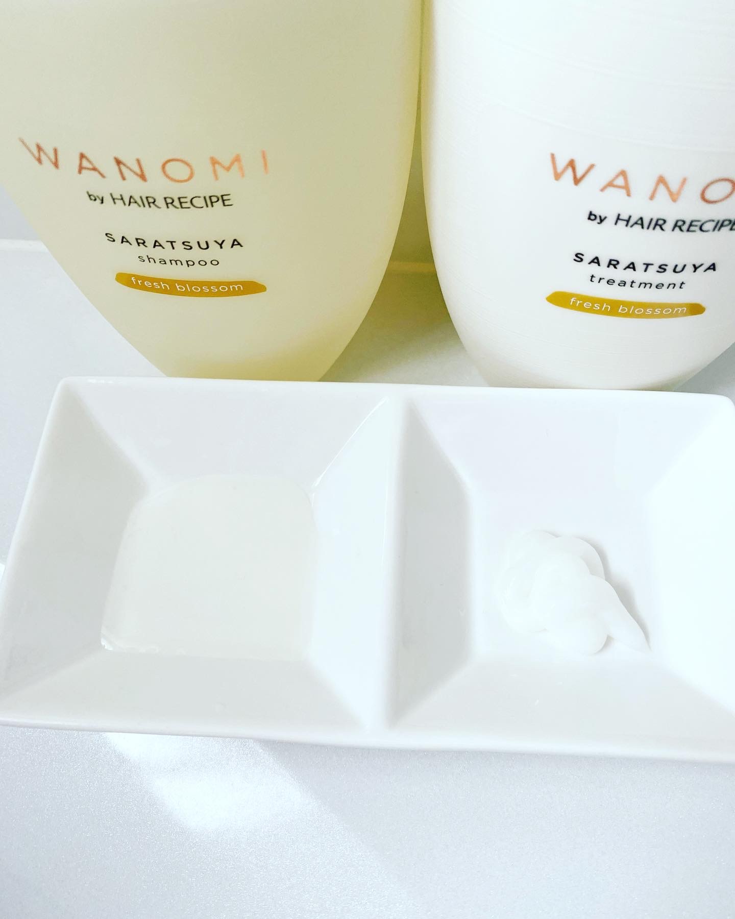 さらつや シャンプー／トリートメント/WANOMI/市販シャンプーを使ったクチコミ（2枚目）