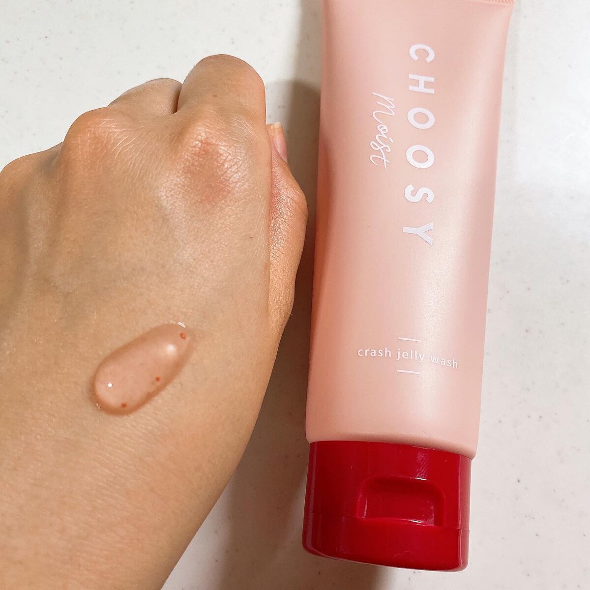 クラッシュジェリーウォッシュ/CHOOSY/その他洗顔料を使ったクチコミ（2枚目）