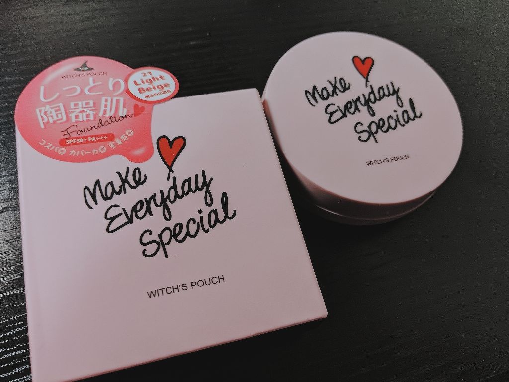 モイスチャーライズ カバー クッション/Witch's Pouch/クッションファンデーションを使ったクチコミ(1枚目)