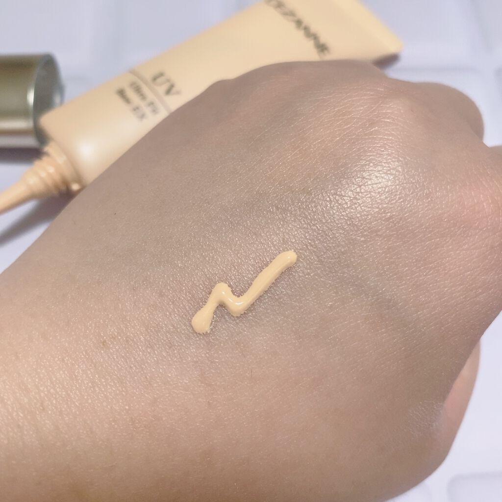 UVウルトラフィットベースEX/CEZANNE/化粧下地を使ったクチコミ（3枚目）