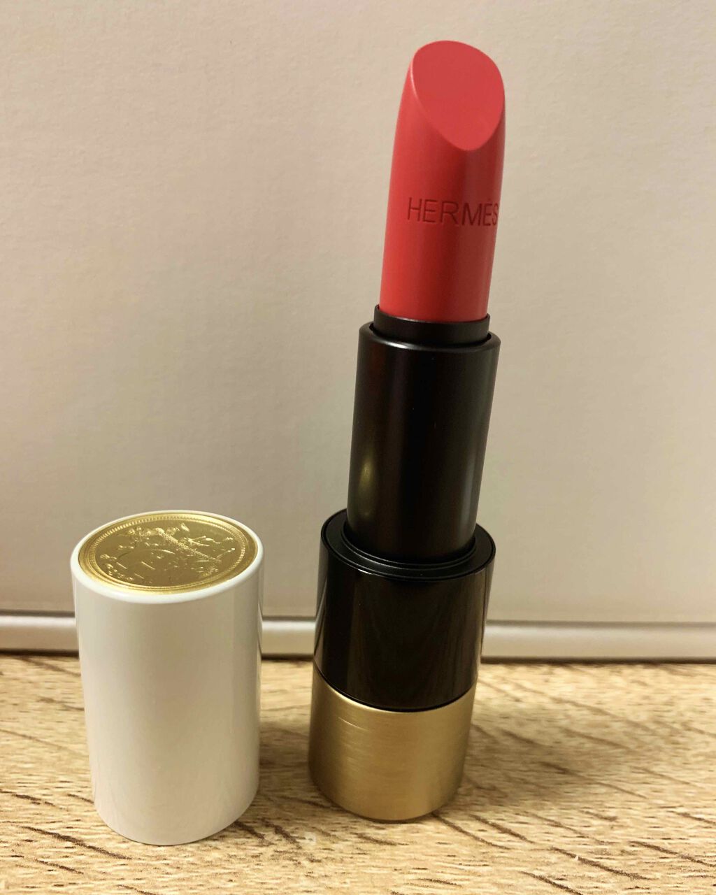 〈ルージュ・エルメス〉 ルージュ ア レーヴル サティネ/エルメス/口紅を使ったクチコミ(3枚目)