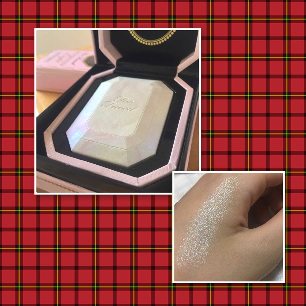 ダイヤモンドライト ハイライター ブラシ/Too Faced/メイクブラシを使ったクチコミ(4枚目)