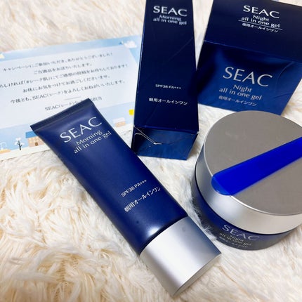 朝用オールインワンゲル/SEAC/オールインワン化粧品を使ったクチコミ(1枚目)