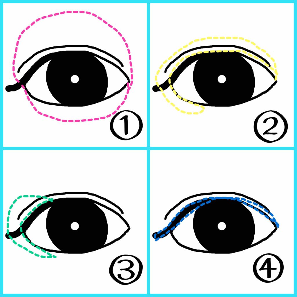 シルキースフレアイズ/キャンメイク/アイシャドウパレットを使ったクチコミ(4枚目)