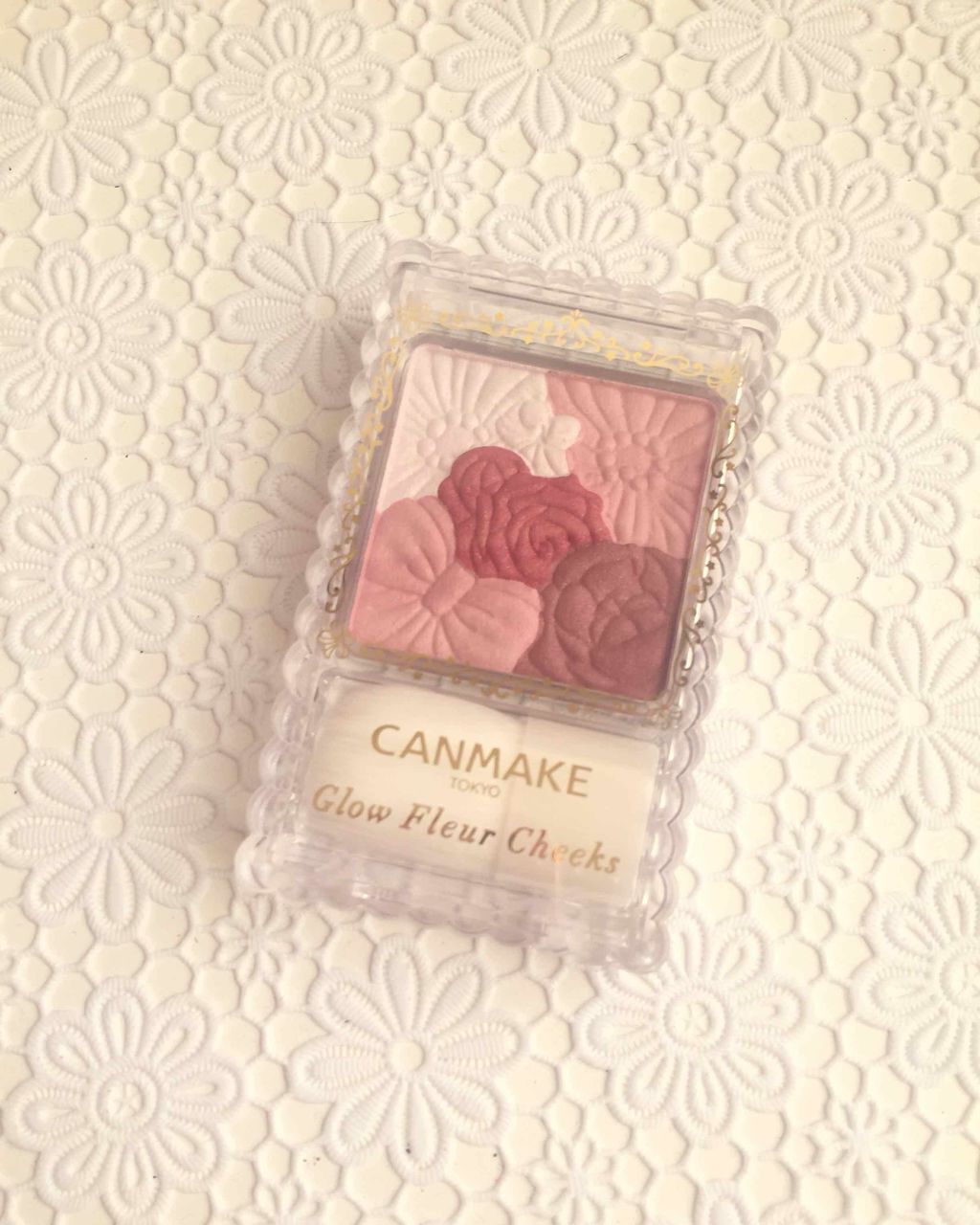 グロウフルールチークス/キャンメイク/パウダーチークを使ったクチコミ(1枚目)