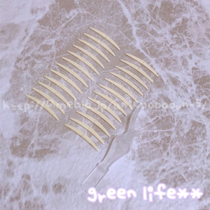 エタニティアイテープ/Girl's Maker/二重まぶた用アイテムを使ったクチコミ(2枚目)