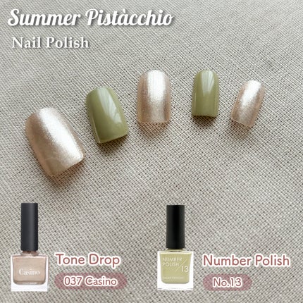 TONE DROP ネイルポリッシュ/D-UP/マニキュアを使ったクチコミ(2枚目)